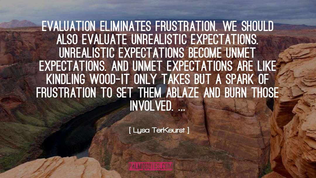 Evaluation quotes by Lysa TerKeurst