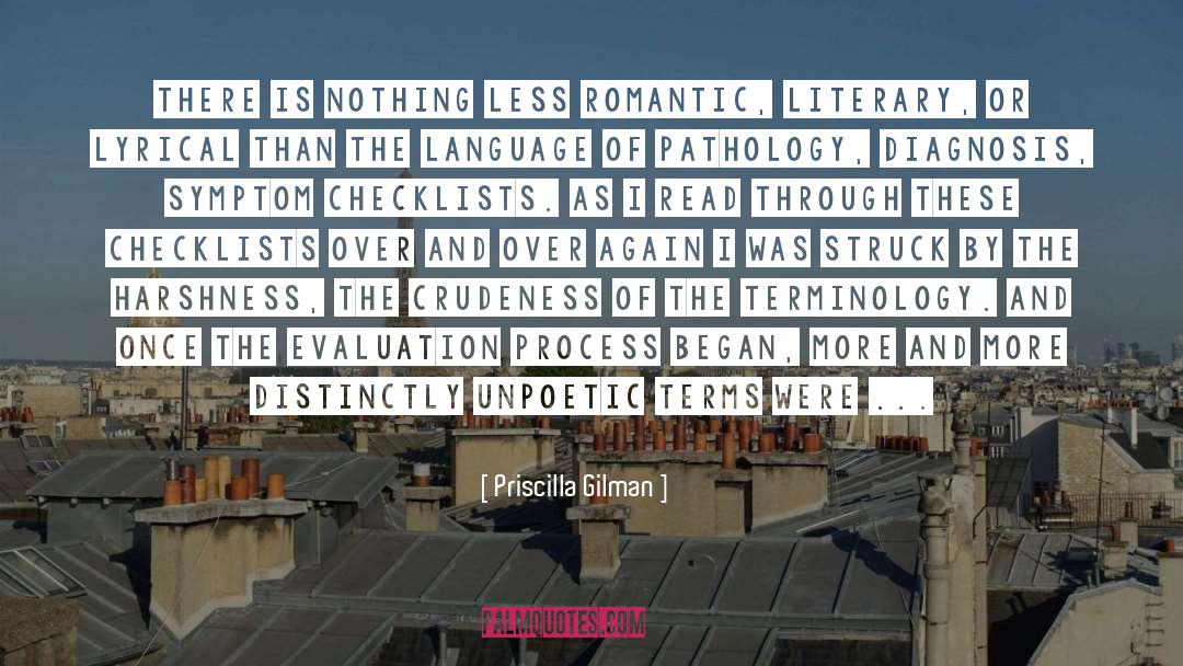 Evaluation quotes by Priscilla Gilman