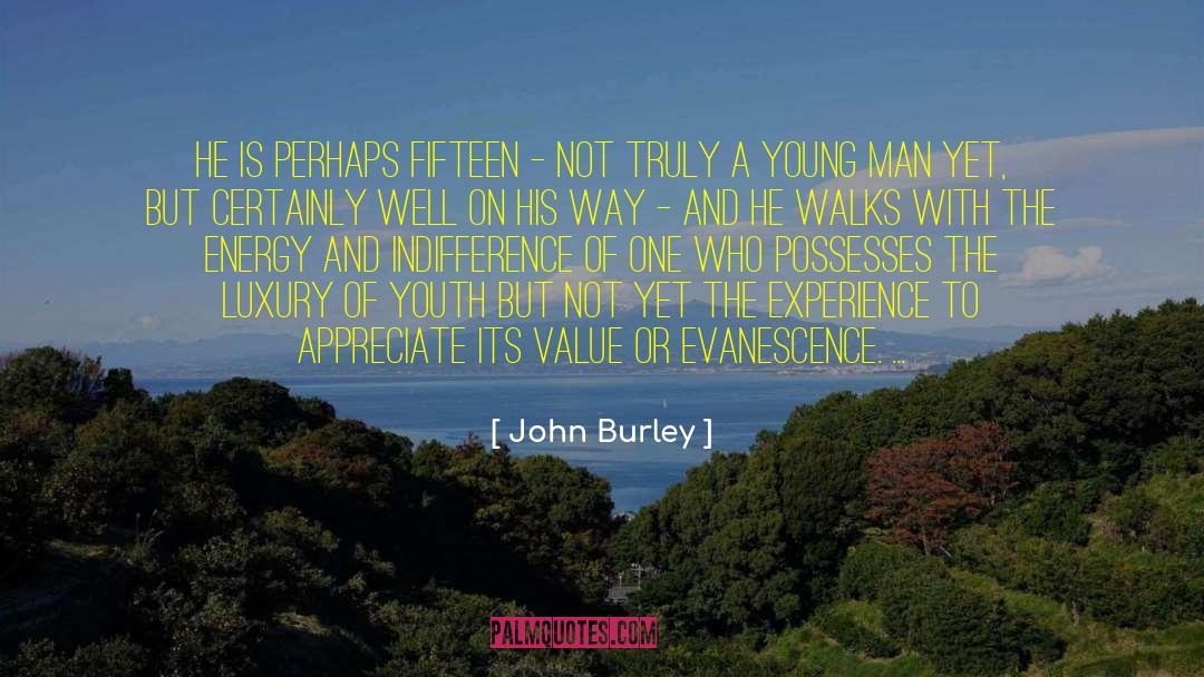 Evanescence quotes by John Burley