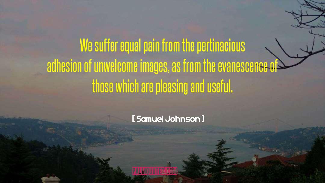 Evanescence quotes by Samuel Johnson