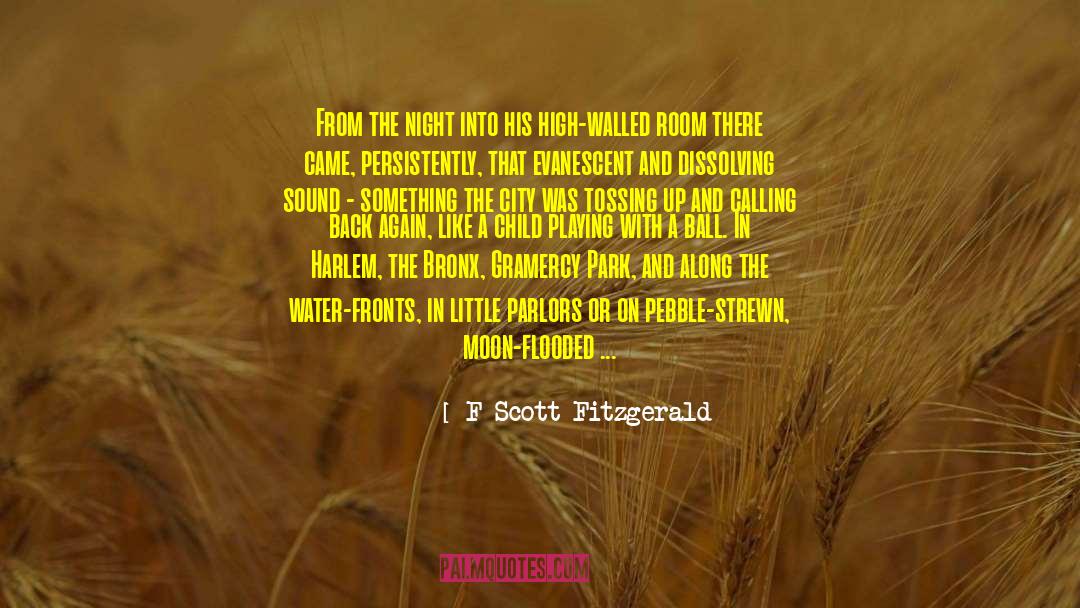 Evanescent quotes by F Scott Fitzgerald