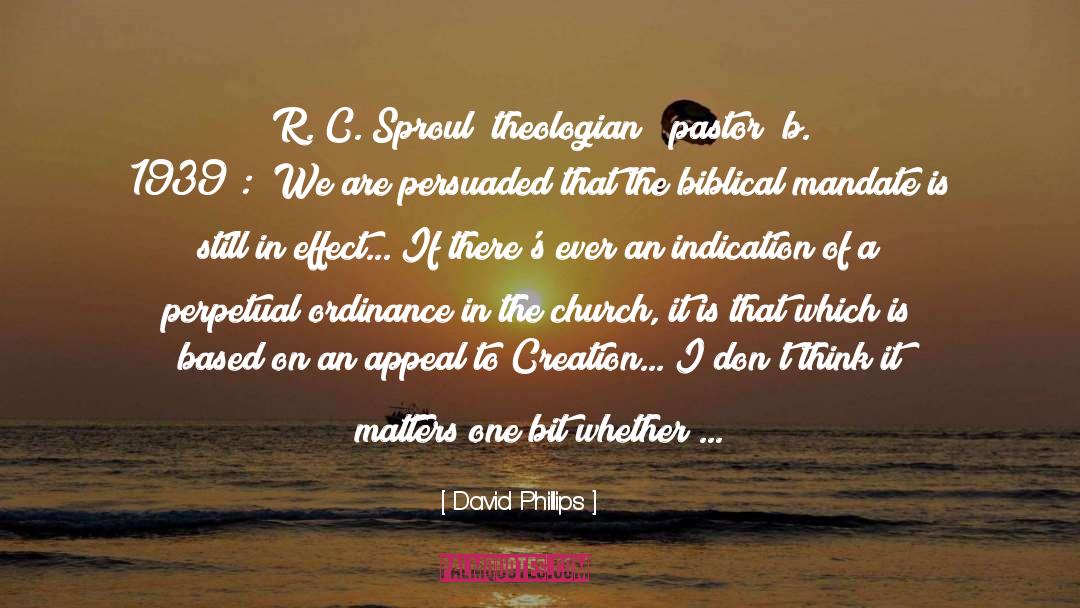 Evangelical Church quotes by David Phillips