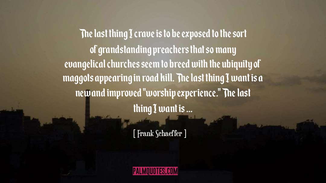 Evangelical quotes by Frank Schaeffer