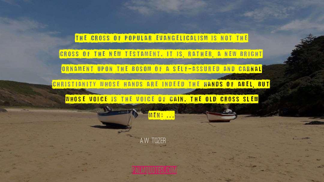 Evangelicalism quotes by A.W. Tozer