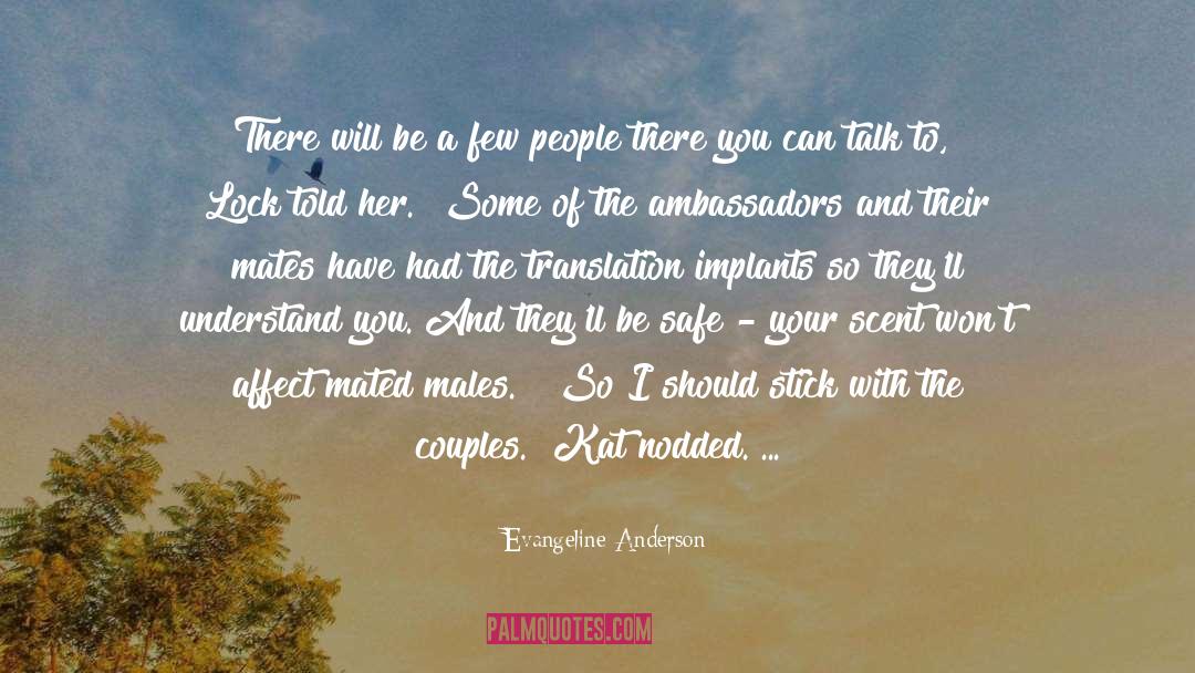 Evangeline Anderson quotes by Evangeline Anderson