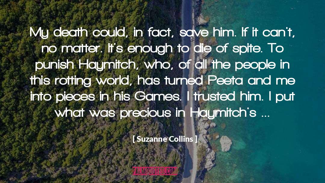 Evangeline Collins quotes by Suzanne Collins