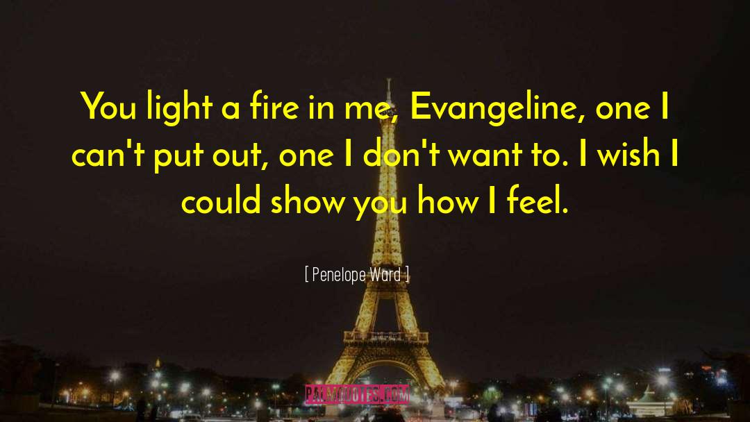 Evangeline Denmark quotes by Penelope Ward