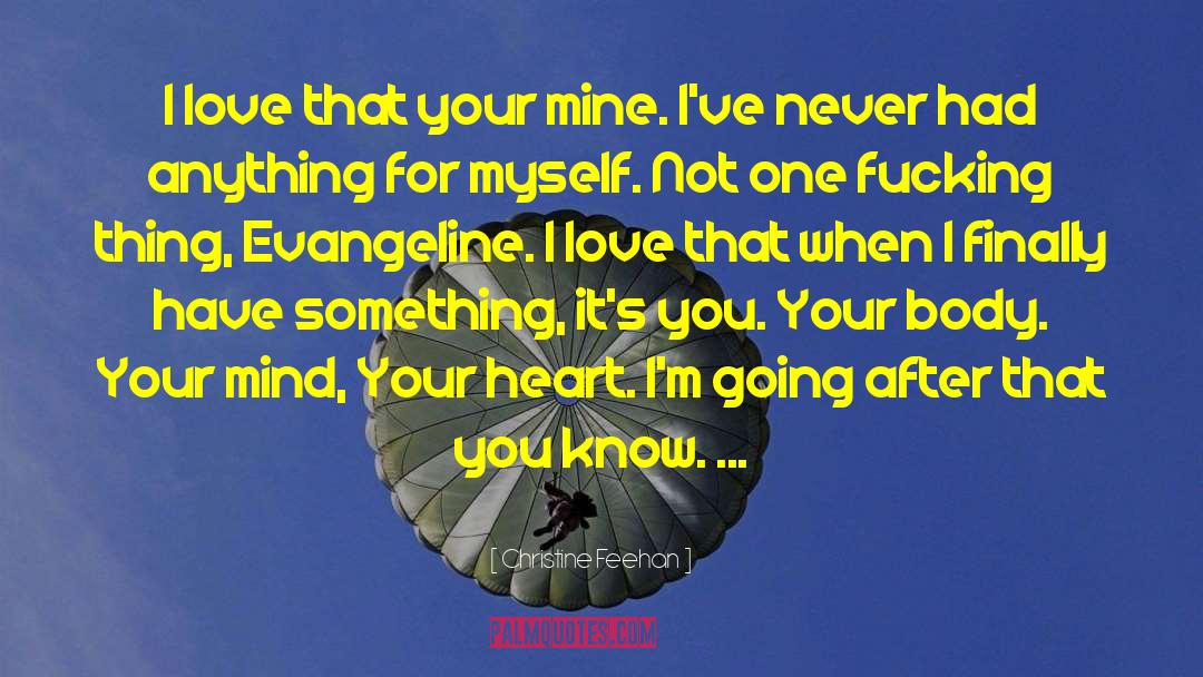 Evangeline Kingston quotes by Christine Feehan