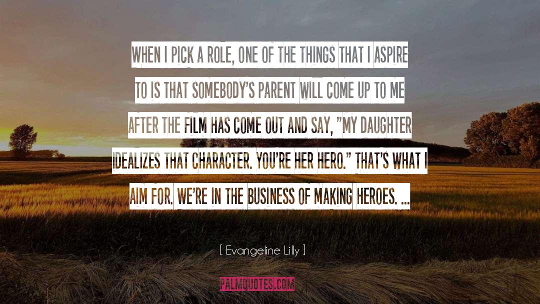 Evangeline quotes by Evangeline Lilly