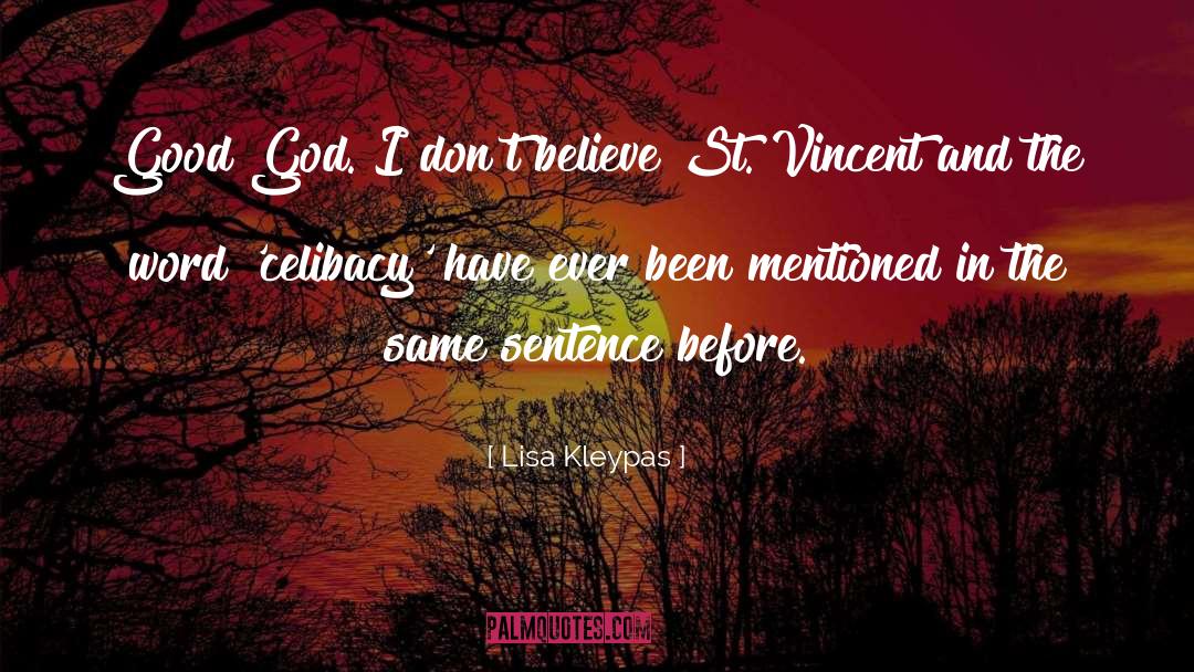 Evangeline St Vincent quotes by Lisa Kleypas