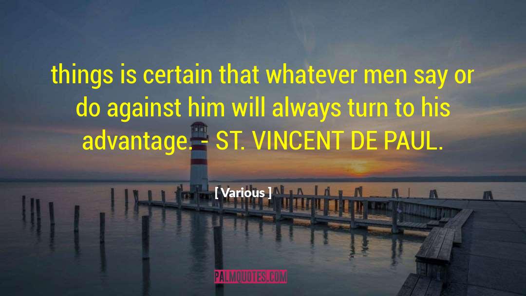 Evangeline St Vincent quotes by Various