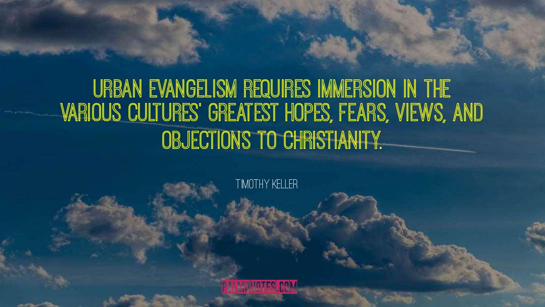 Evangelism quotes by Timothy Keller