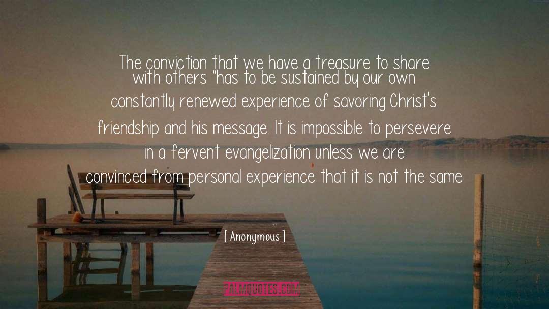 Evangelization quotes by Anonymous