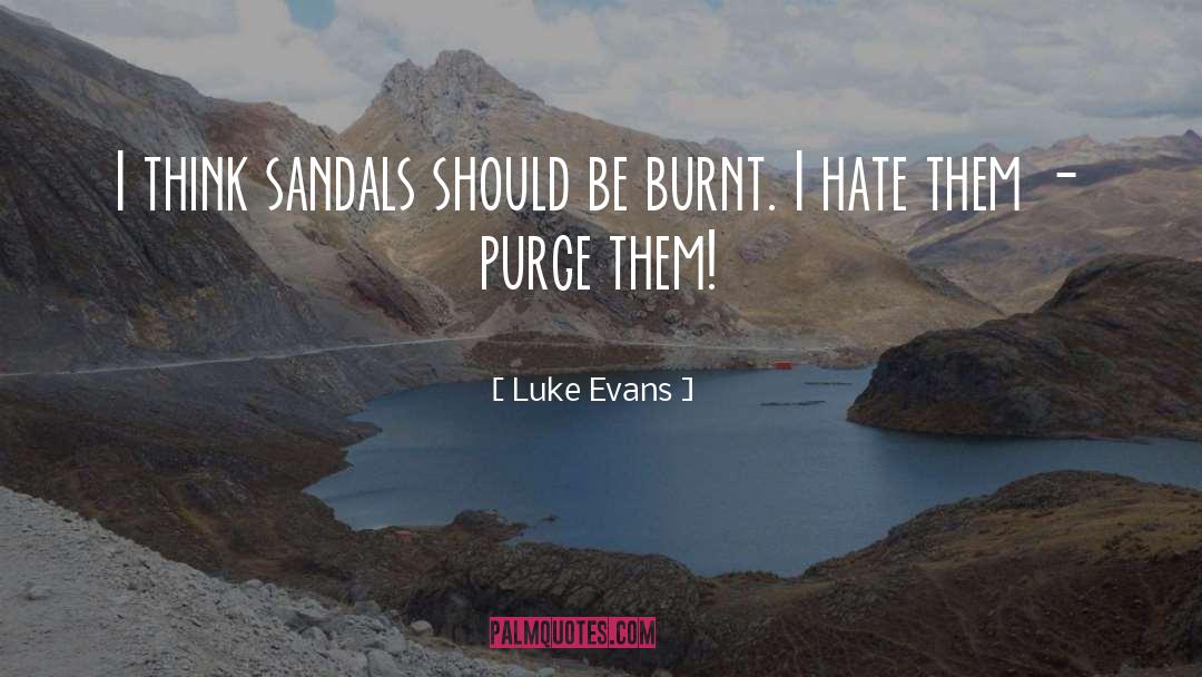 Evans quotes by Luke Evans