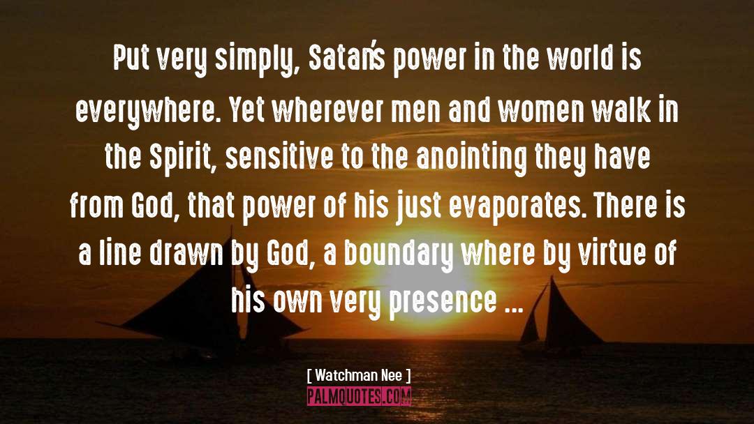 Evaporates quotes by Watchman Nee