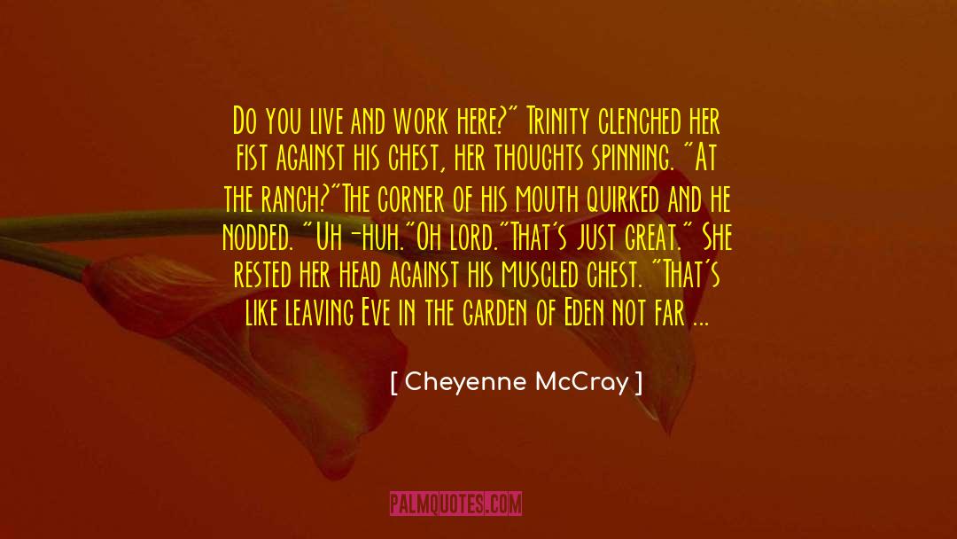 Eve And Roarke quotes by Cheyenne McCray