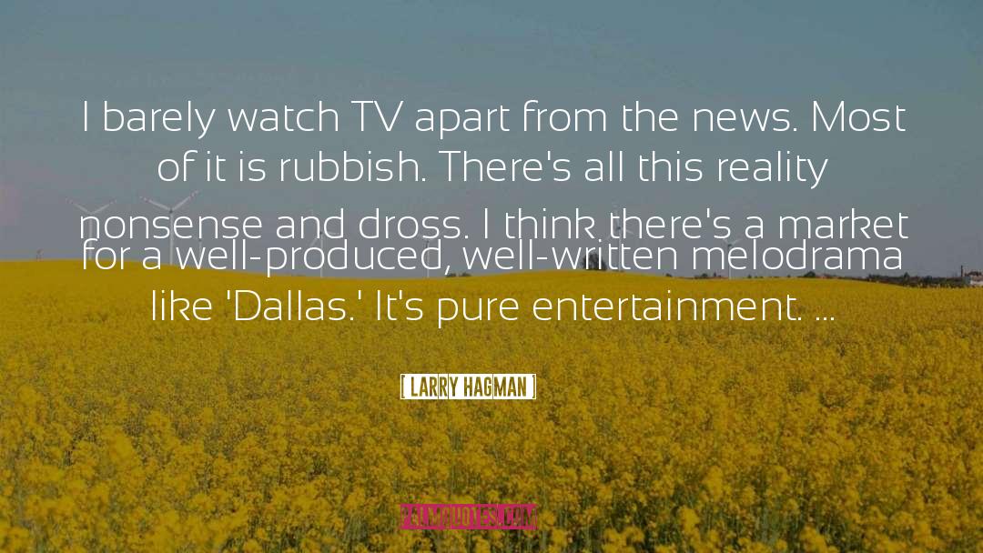 Eve Dallas quotes by Larry Hagman