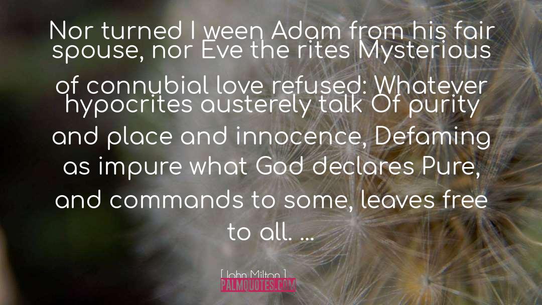 Eve Rosser quotes by John Milton