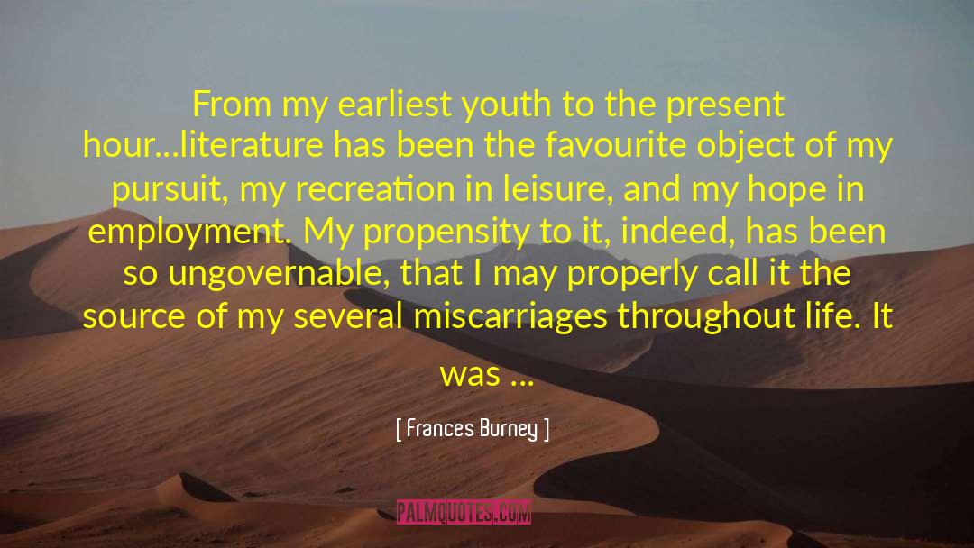 Evelina Burney quotes by Frances Burney