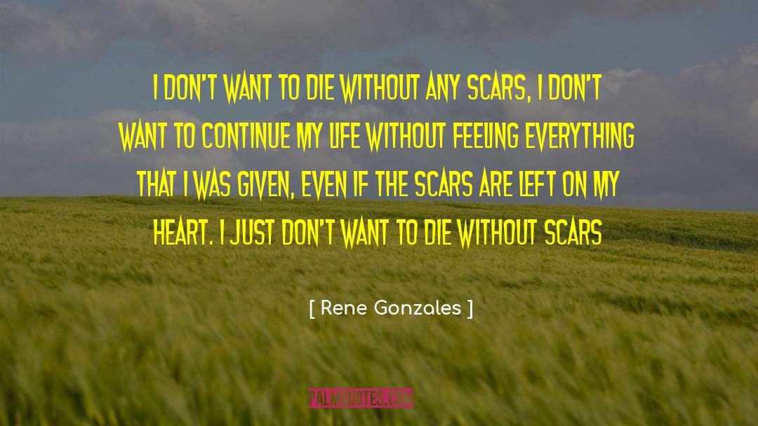 Eveling Gonzales quotes by Rene Gonzales