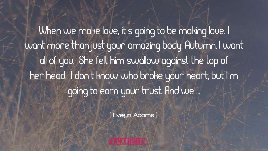 Evelyn Baine quotes by Evelyn Adams