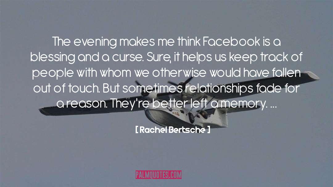 Evening Harmony quotes by Rachel Bertsche