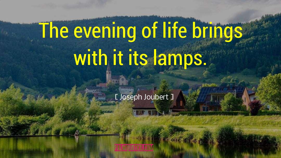 Evening Hues quotes by Joseph Joubert