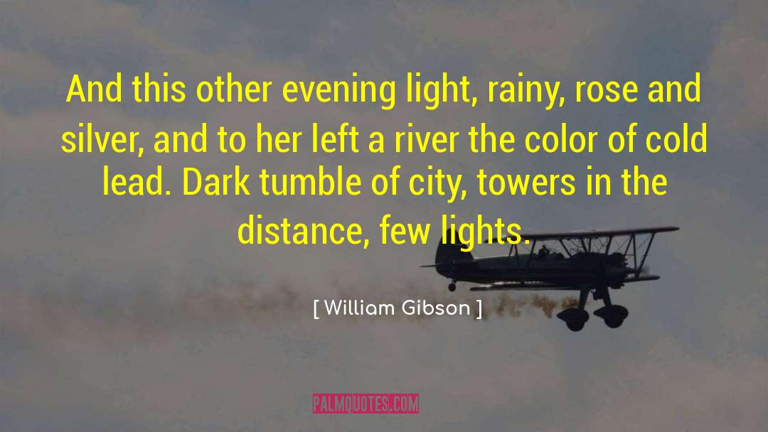 Evening Light quotes by William Gibson