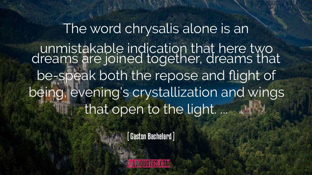 Evening Light quotes by Gaston Bachelard