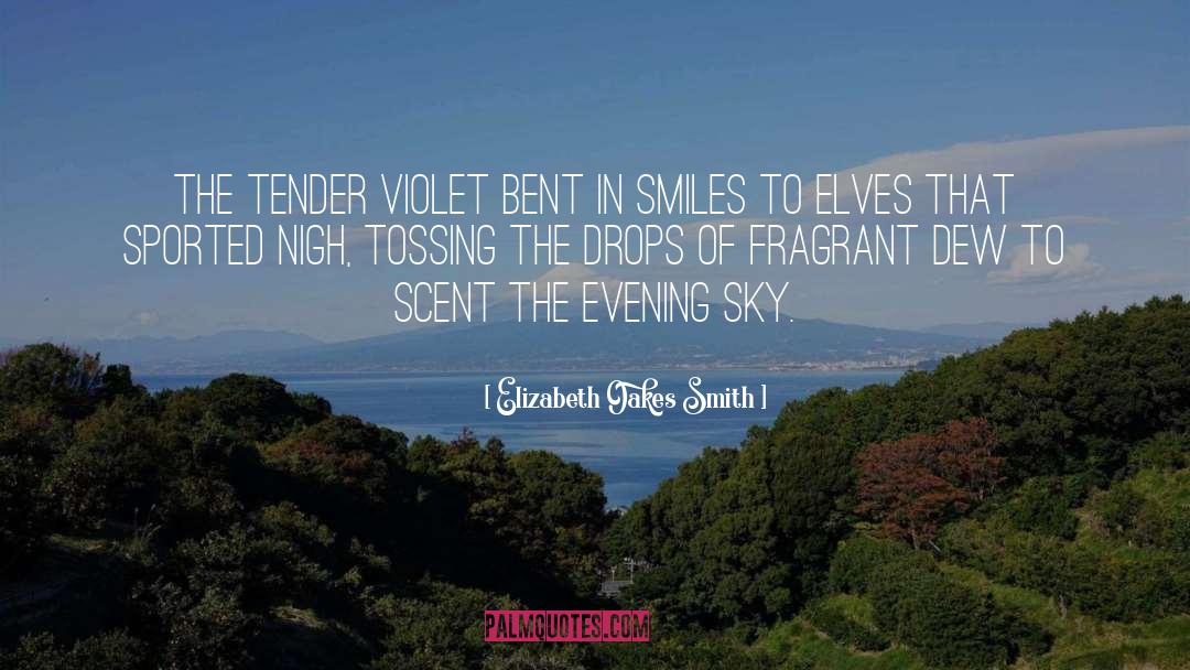 Evening Sky quotes by Elizabeth Oakes Smith