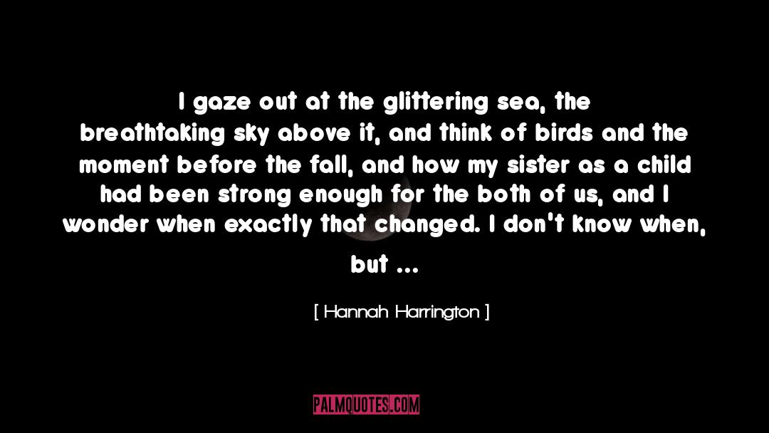 Evening Sky quotes by Hannah Harrington