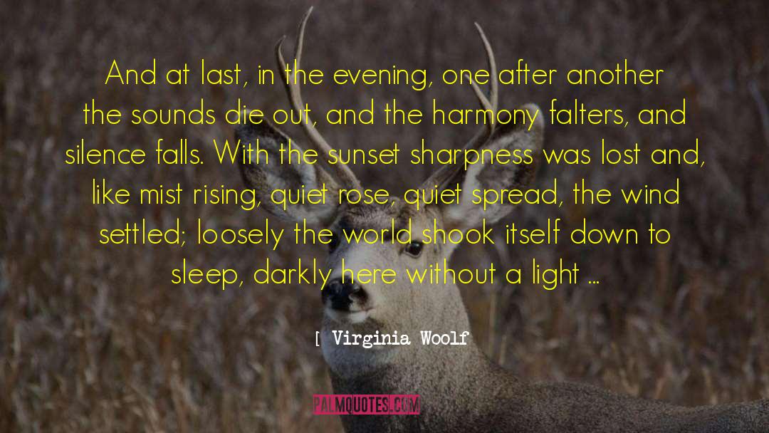 Evening Snow quotes by Virginia Woolf