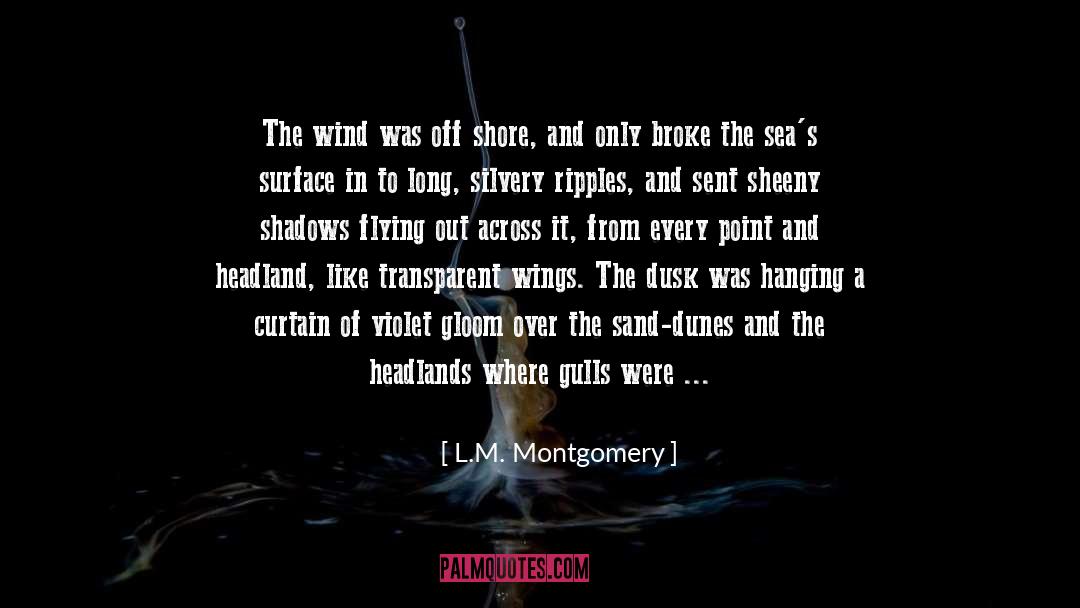 Evening Snow quotes by L.M. Montgomery