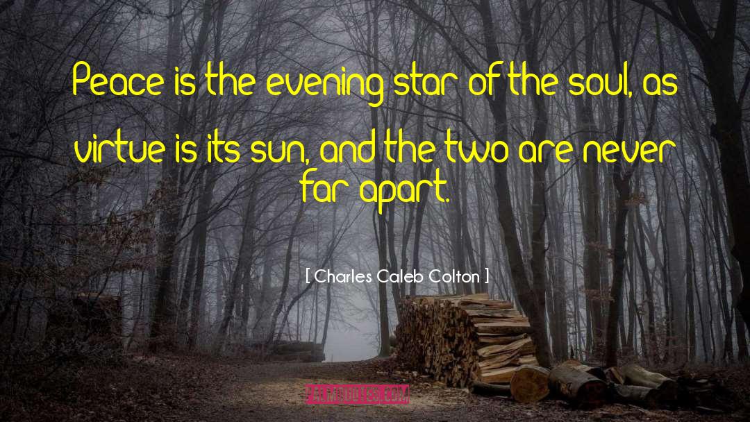 Evening Star quotes by Charles Caleb Colton