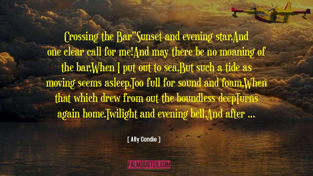 Evening Star quotes by Ally Condie