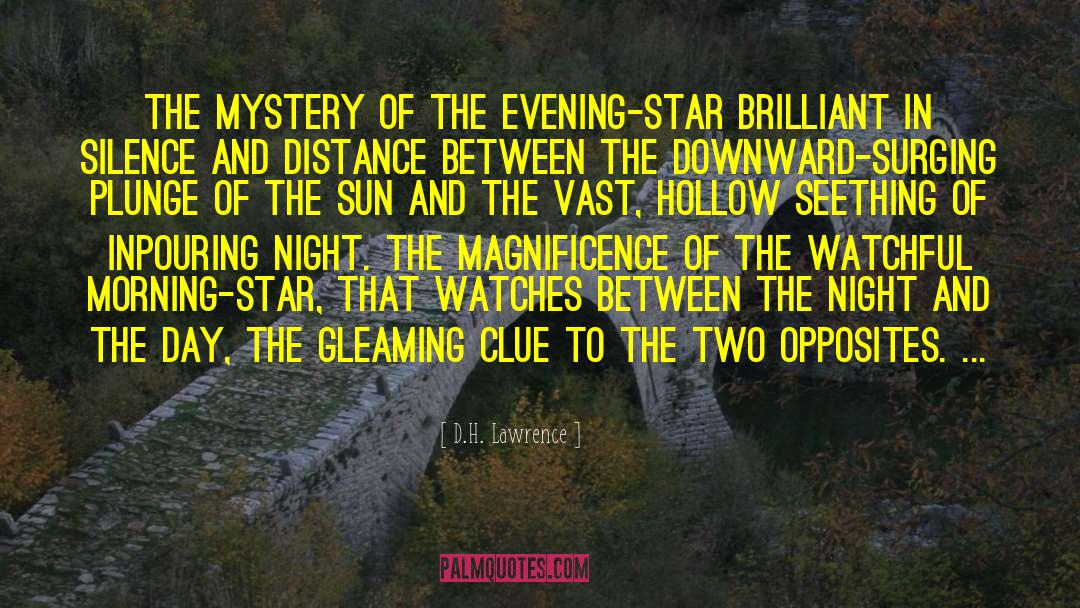 Evening Star quotes by D.H. Lawrence