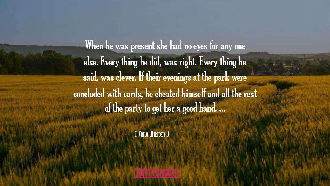 Evenings quotes by Jane Austen
