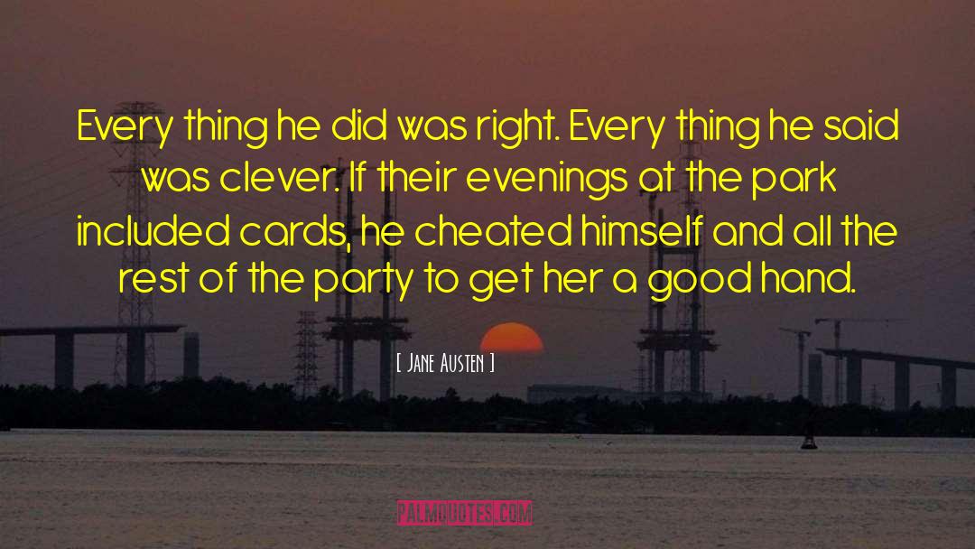 Evenings quotes by Jane Austen