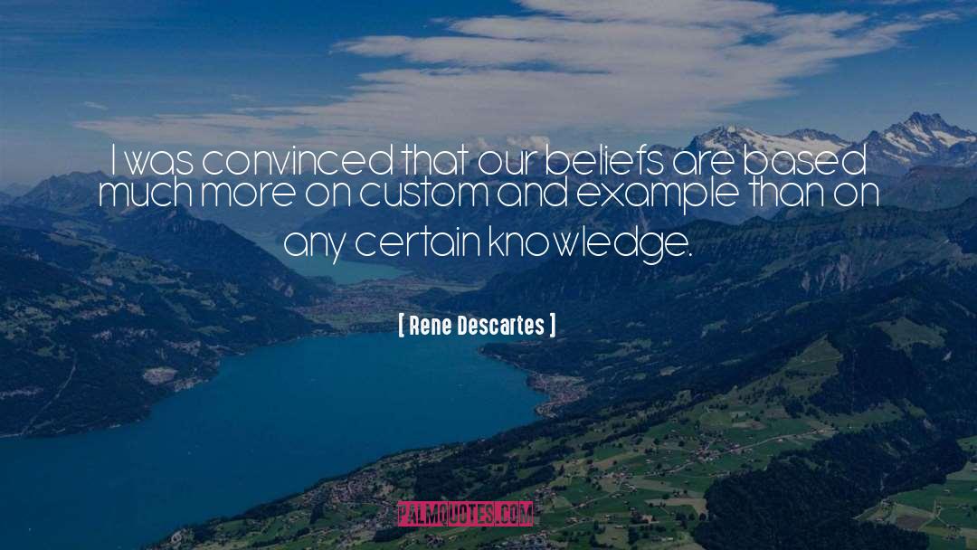 Evensen Custom quotes by Rene Descartes