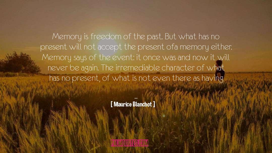 Event quotes by Maurice Blanchot