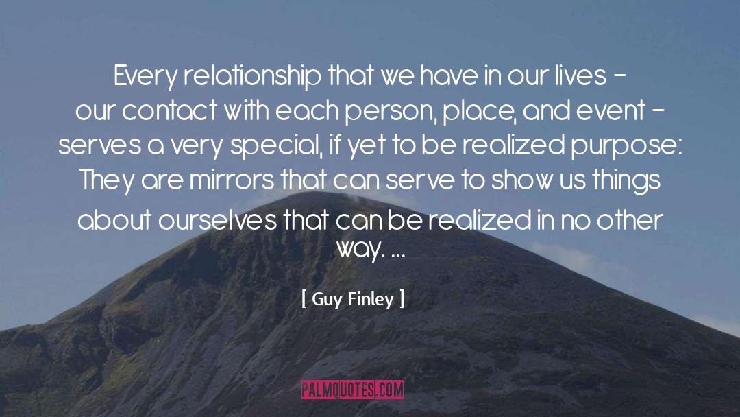 Event quotes by Guy Finley