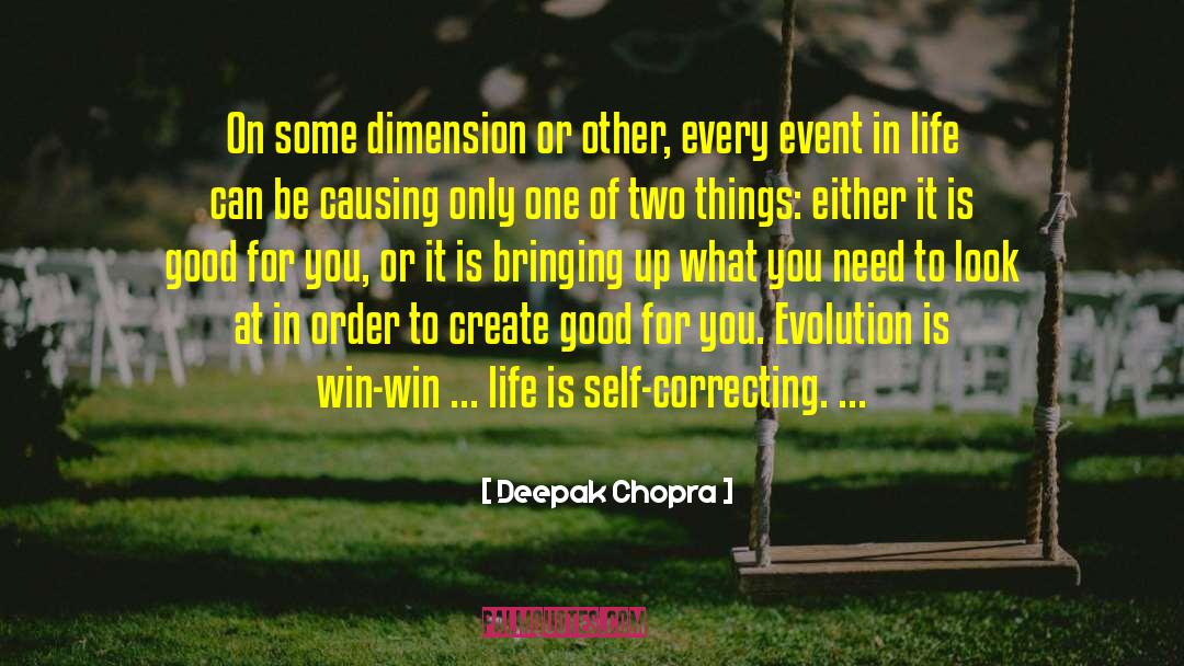 Events In Life quotes by Deepak Chopra