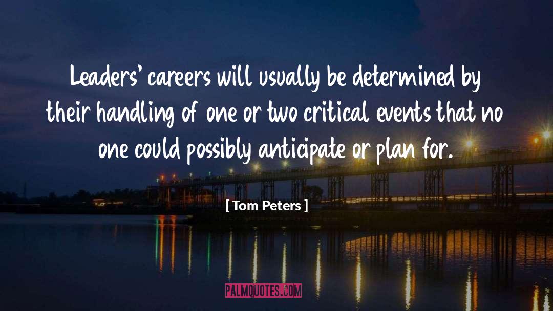 Events Overwatch quotes by Tom Peters