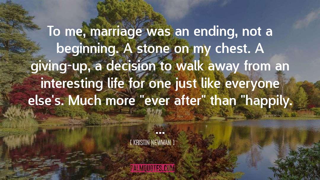 Ever After quotes by Kristin Newman