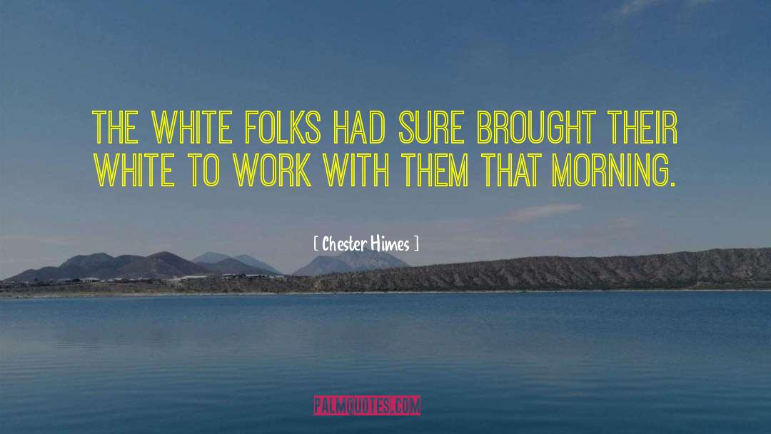 Everday Racism quotes by Chester Himes