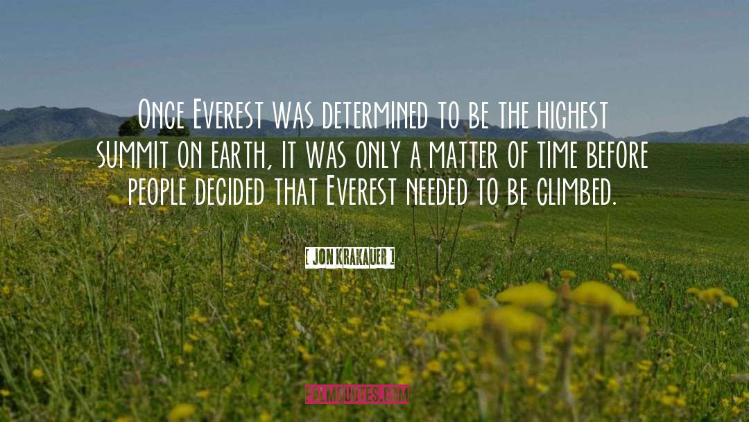 Everest quotes by Jon Krakauer