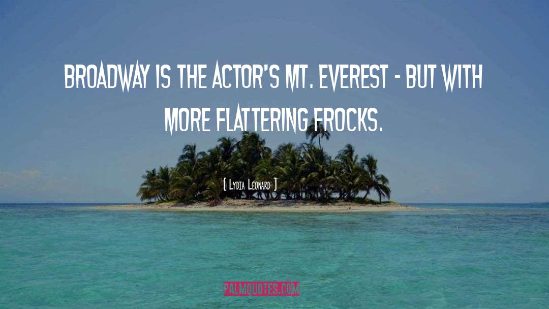 Everest quotes by Lydia Leonard