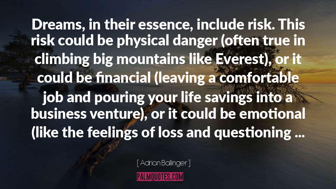 Everest quotes by Adrian Ballinger