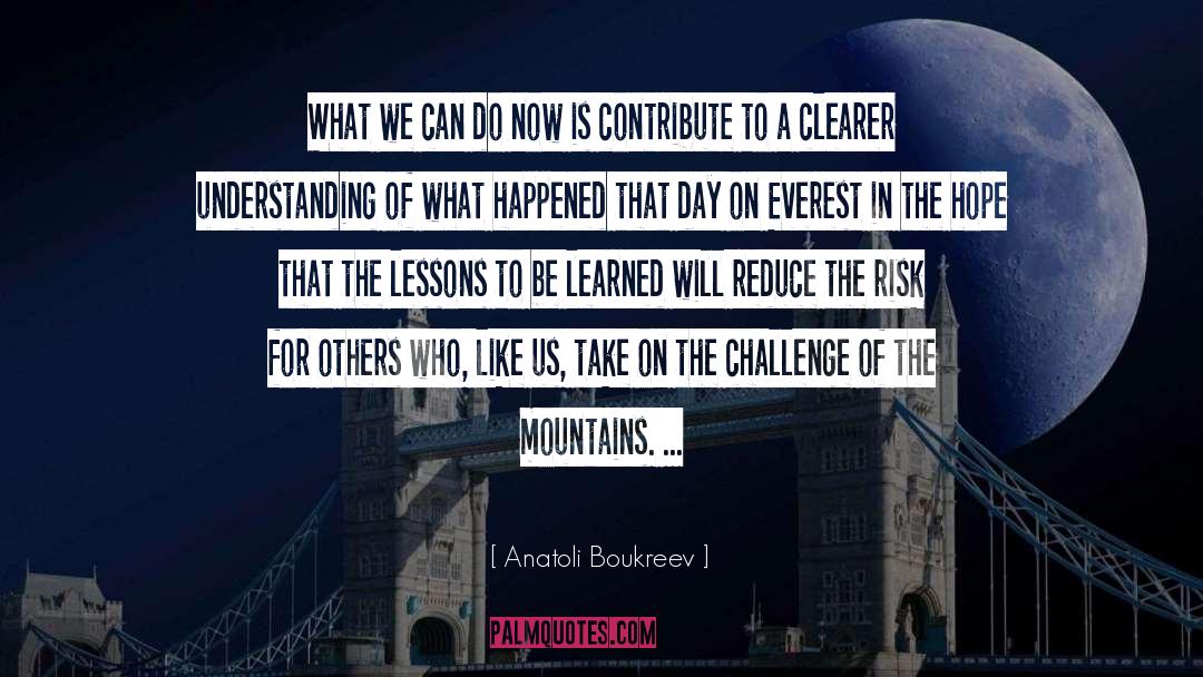 Everest quotes by Anatoli Boukreev