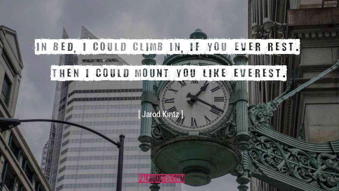 Everest quotes by Jarod Kintz